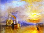 J.M.W. Turner Fighting Temeraire Tugged to Her Last Berth to Be Broken up china oil painting artist